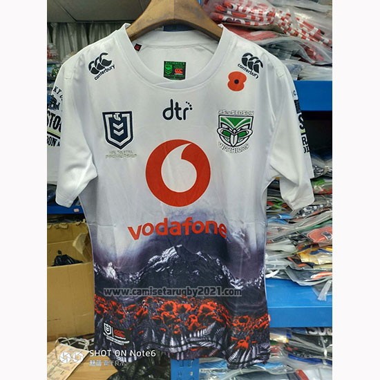 Camiseta Nueva Zelandia Warriors Rugby 2019 Conmemorative